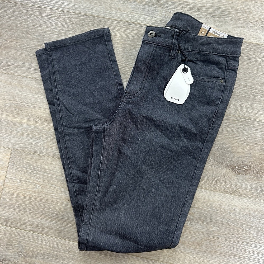 NWT prAna 8 Regular Kayla High Rise Jeans Womens 29x32 Indie Blue Stretch Denim